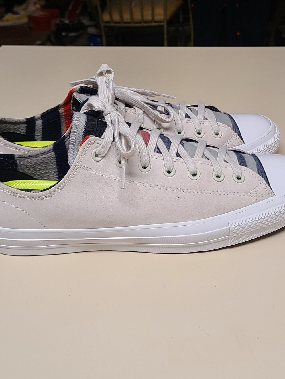 Converse CTAS Pro Ox Blanket Stripe low casual skateboard sneakers size 13 - Picture 7 of 10